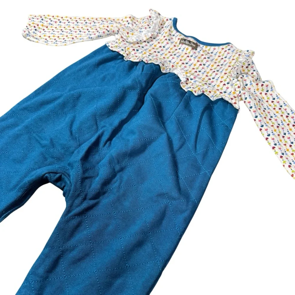 Matilda Jane Baby Girl’s Size 18-24 Months Heartstrings‎ Quilted Romper
